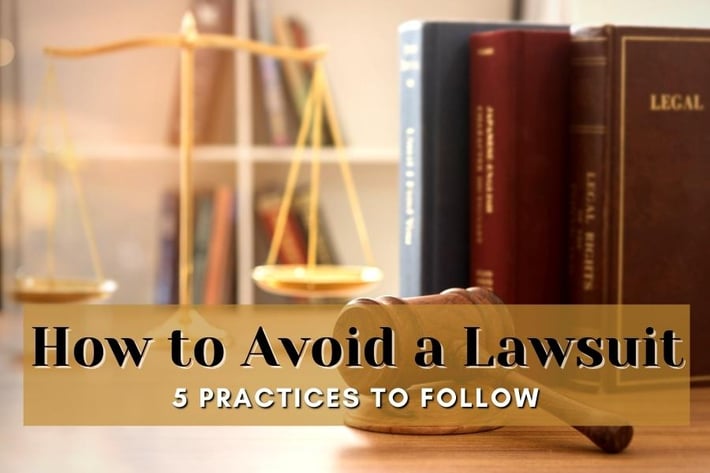 how to avoid a lawsuit